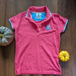 Wimbledon Pink Polo Shirt for Women